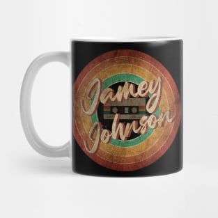 Jamey Johnson Vintage Circle Art Mug